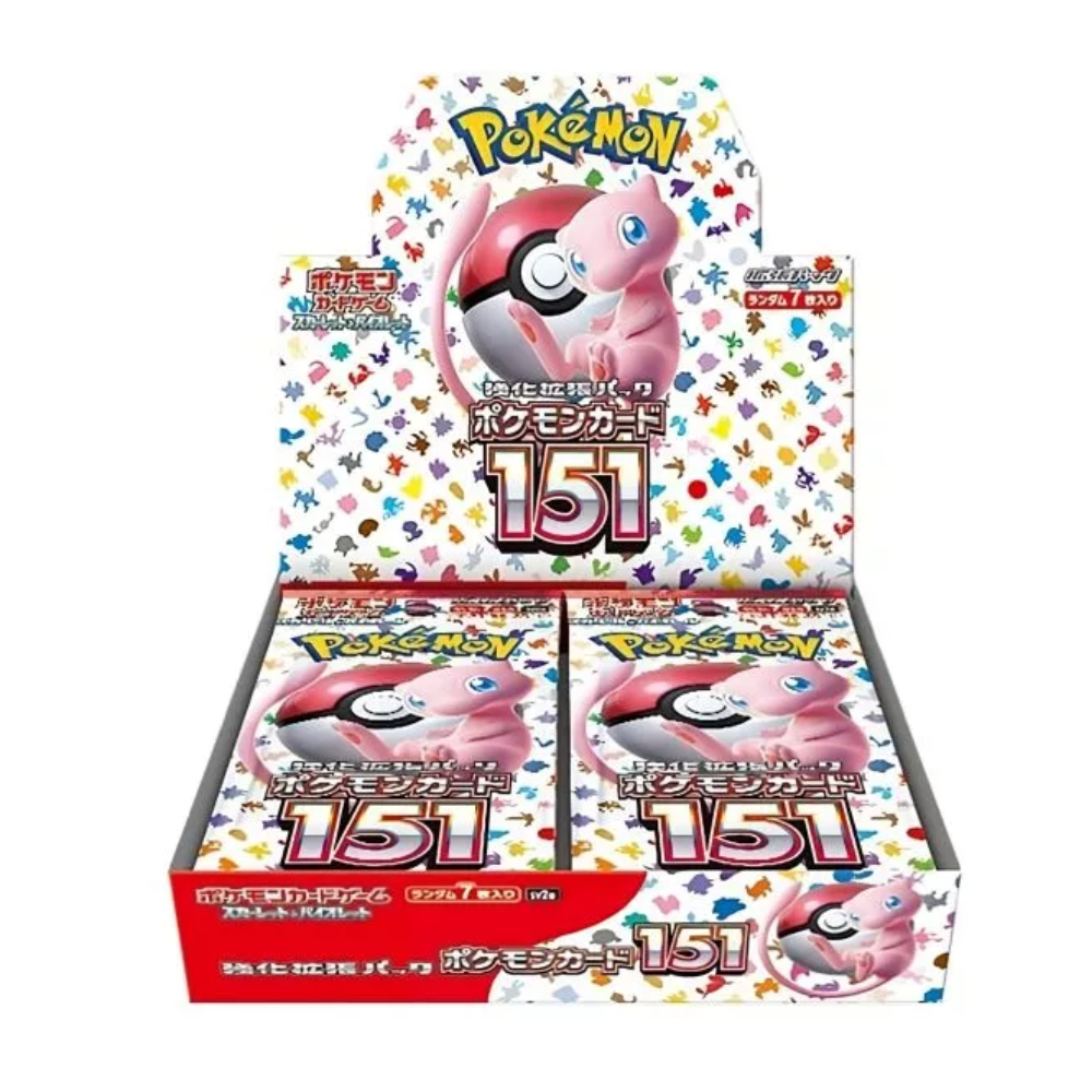 Pokemon SV2a 151 JP Display