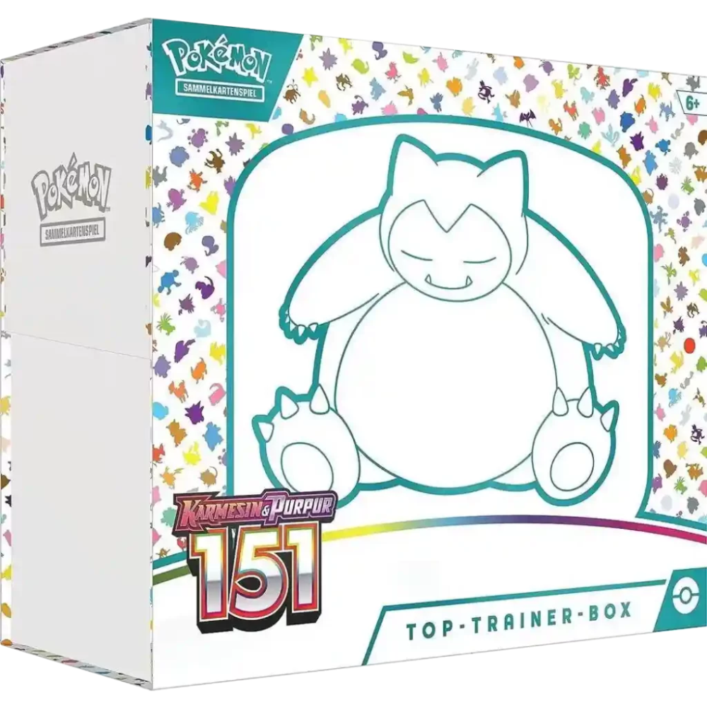 Pokemon 151 Top-Trainer Box TTB