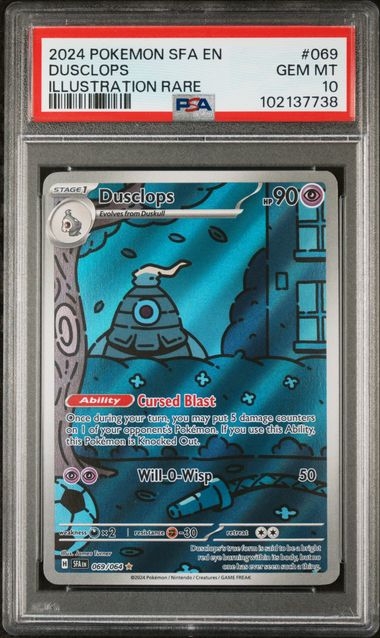 PSA10 - Dusclops (SFA 069)