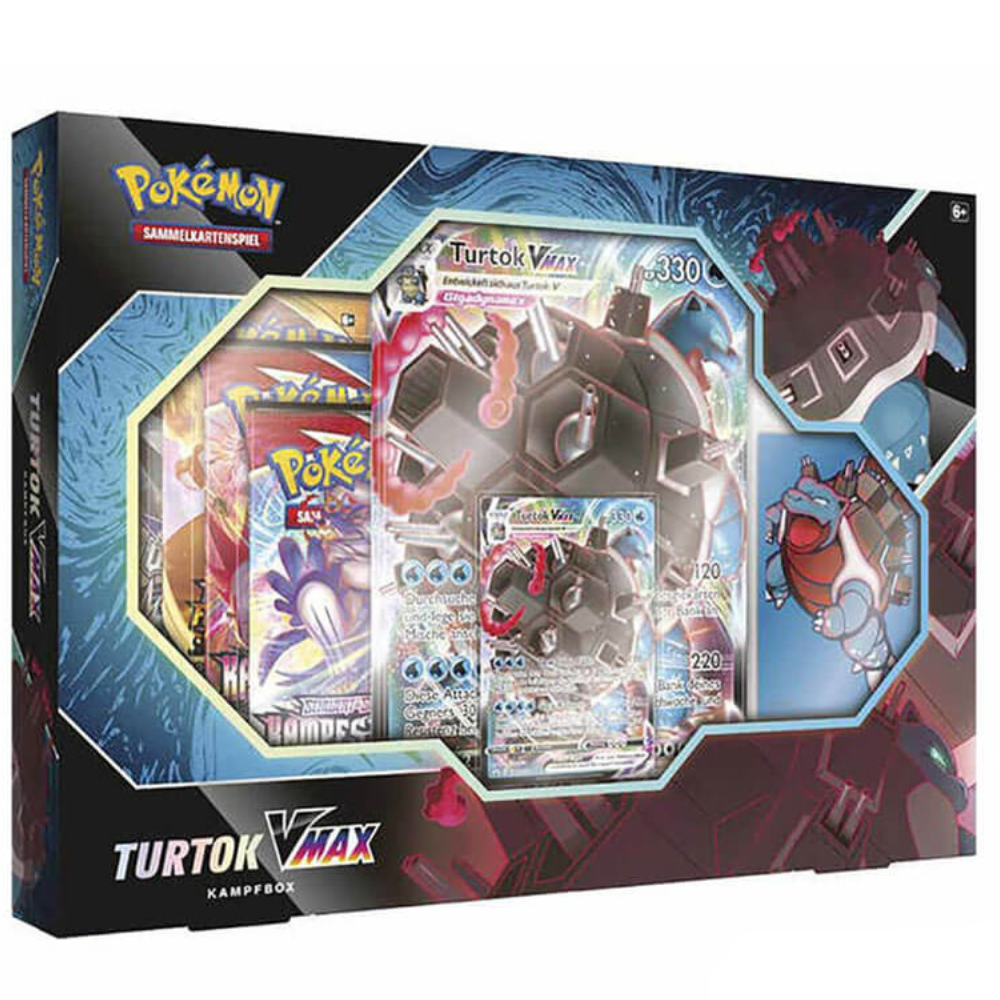 Pokemon Turtok VMax Kampfbox