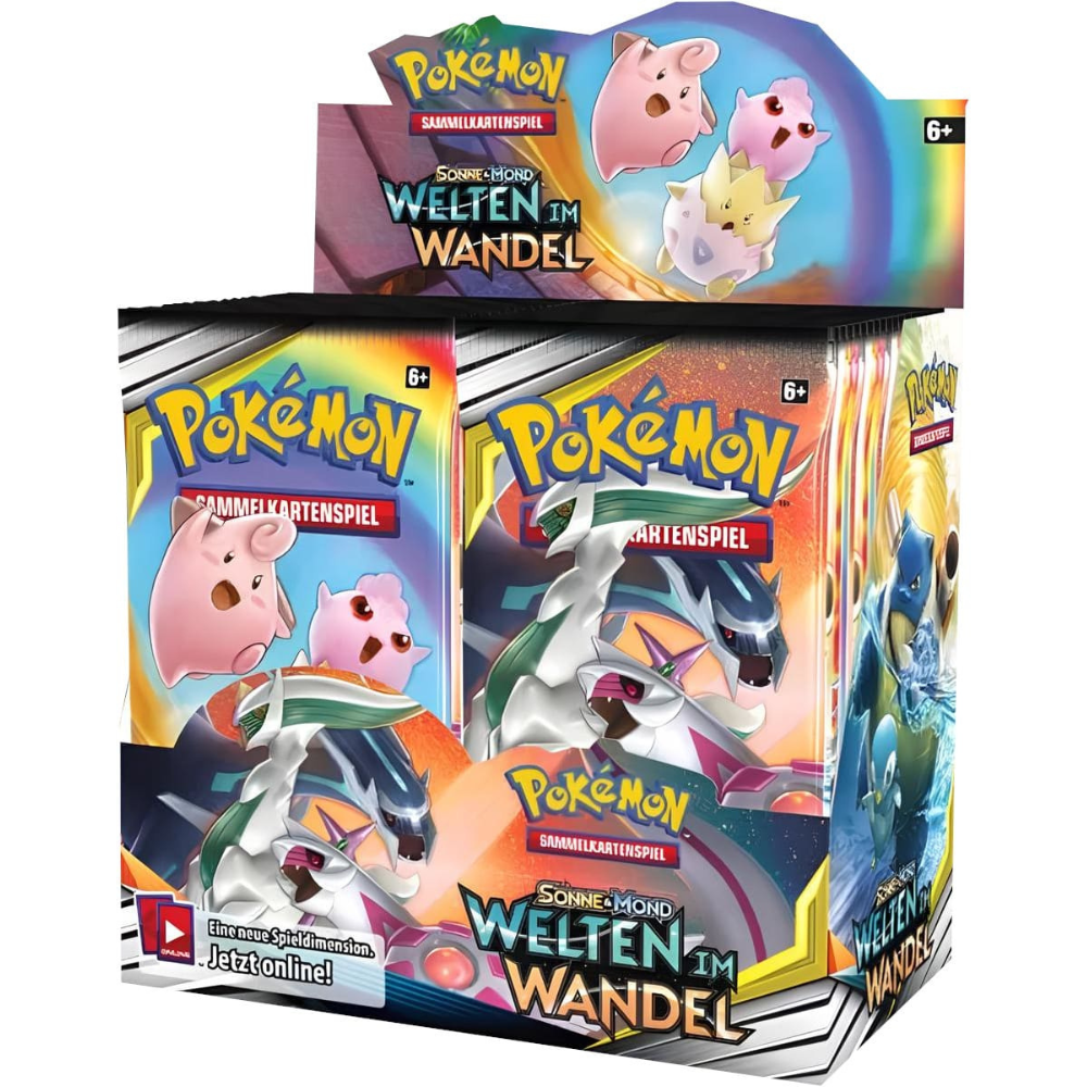 Pokemon Sonne & Mond Welten im Wandel Display