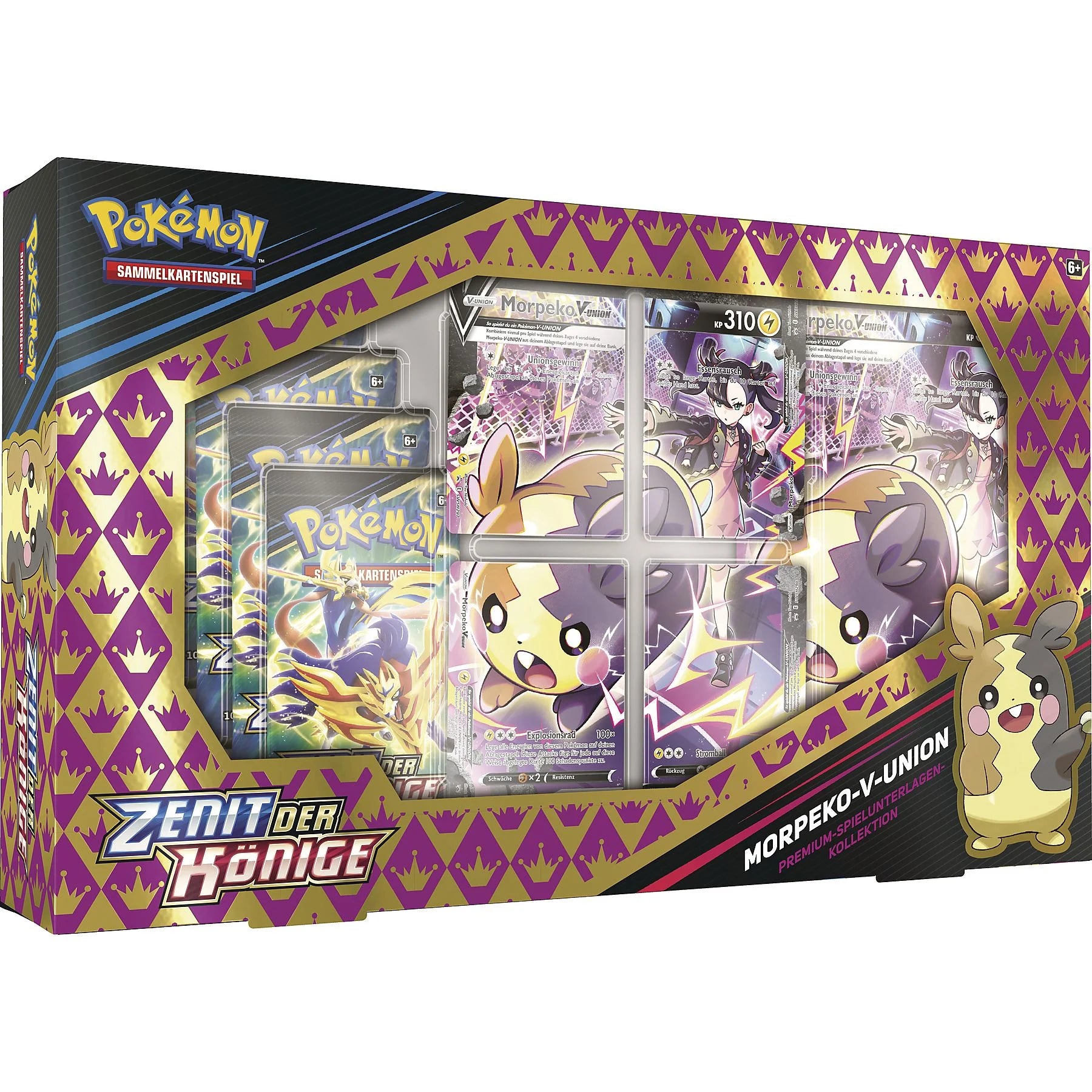 (P) Pokemon Zenit der Könige: Morpeko V-Union Kollektion