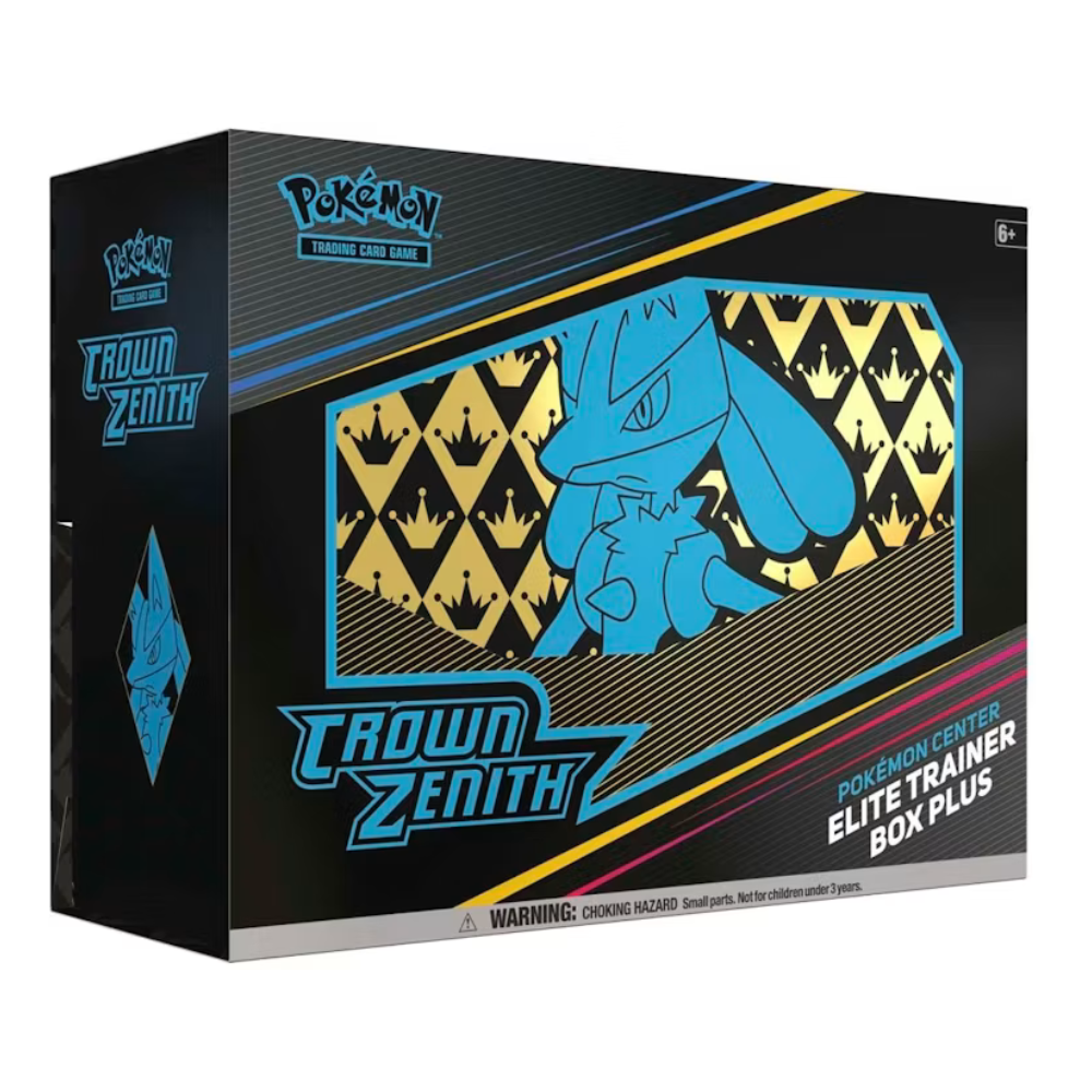 Pokemon Crown Zenith Pokemon Center Elite-Trainer-Box Plus ETB
