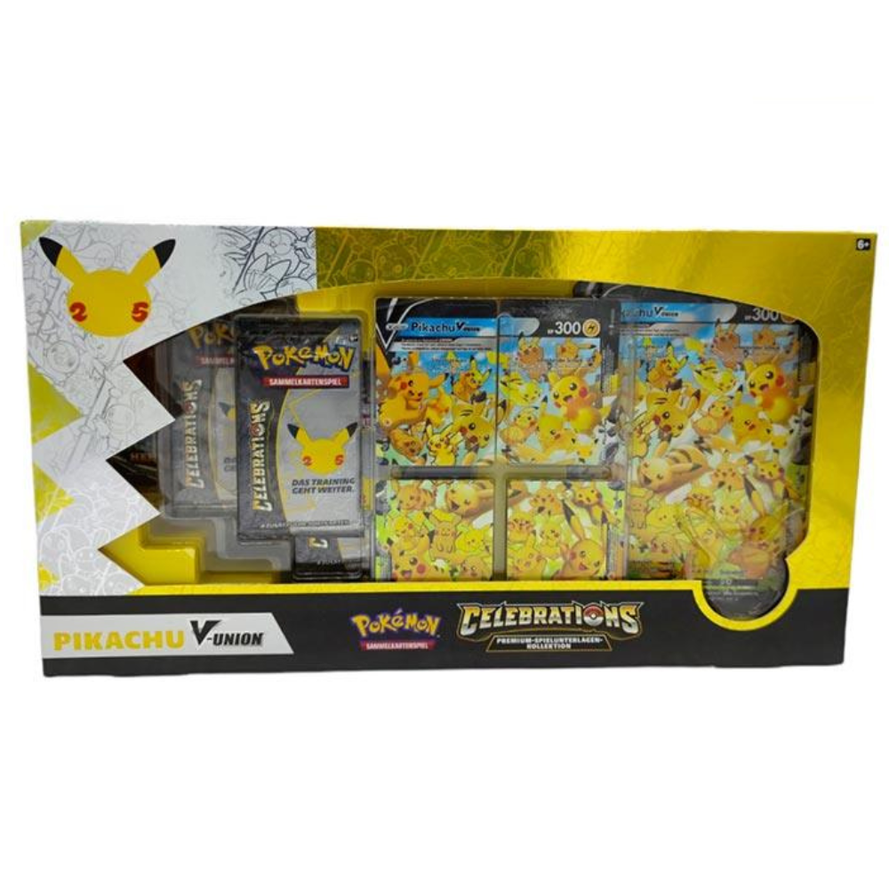 Pokemon Celebrations Pikachu VUnion Speilmatte Kollektion