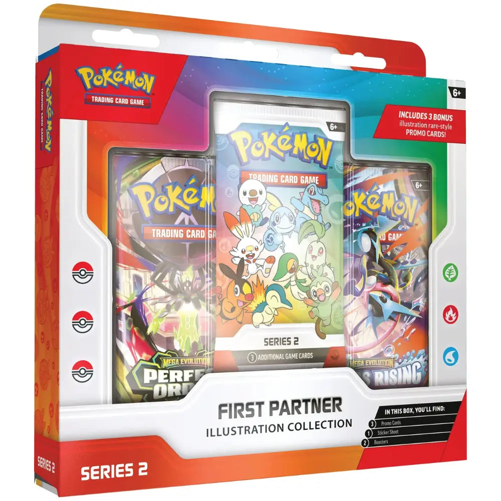 (P) Pokemon First Partners Illustration-Collection: Serie 2