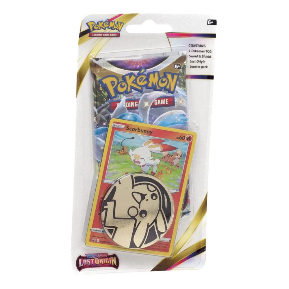 Pokemon Lost Origin 1-Pack Blister: Scorbunny