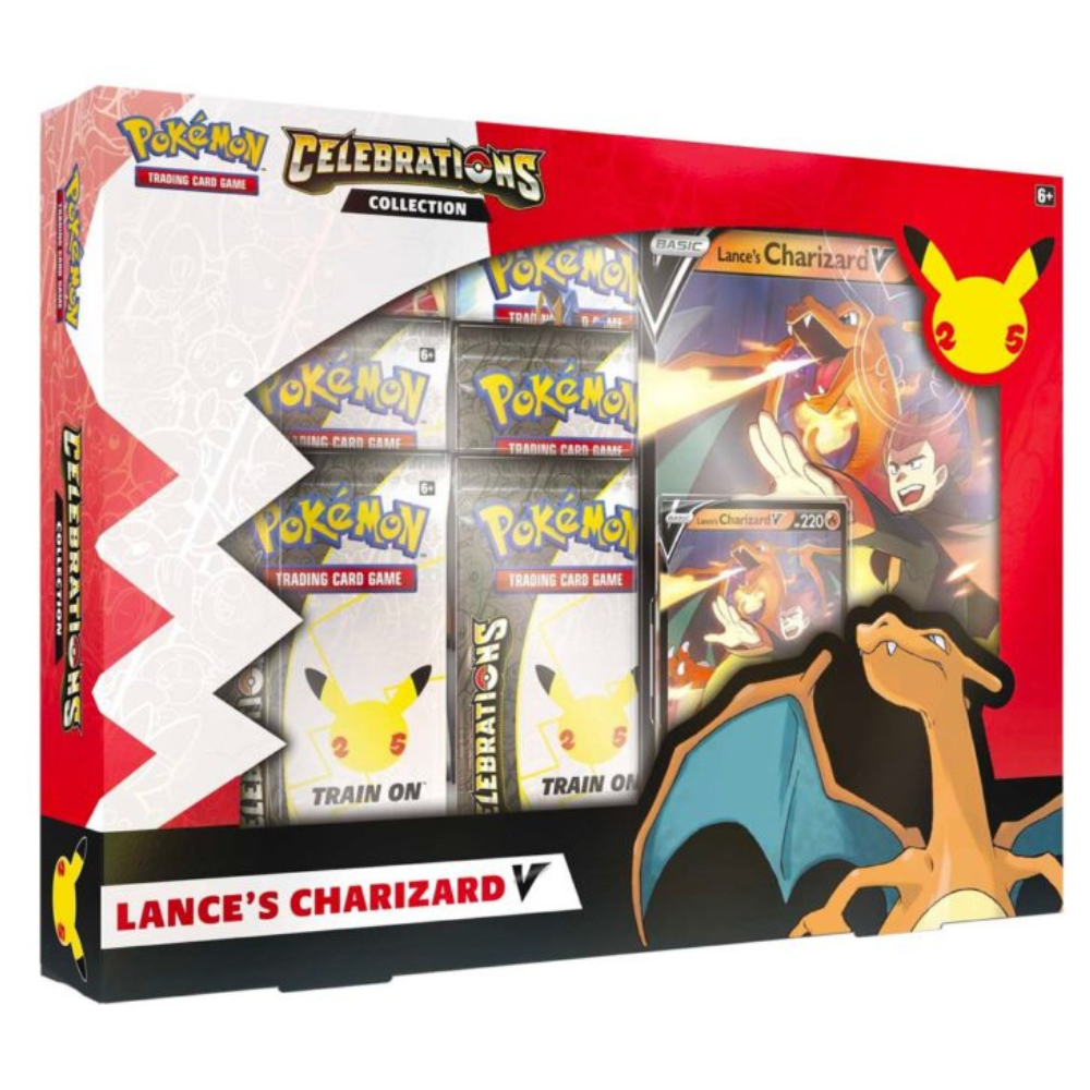 Pokemon Celebrations Lance's Charizard V Collection