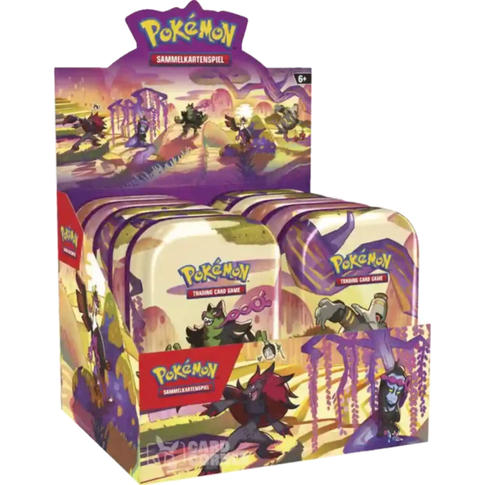 Pokemon Nebel der Sagen Mini Tin Display