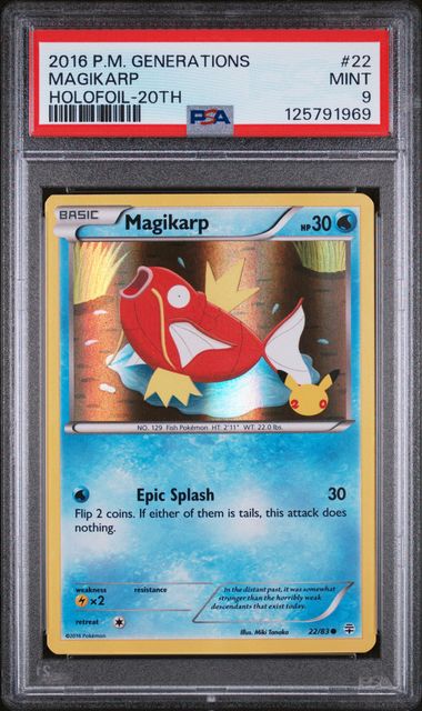 PSA9 - Magikarp (GEN 022)