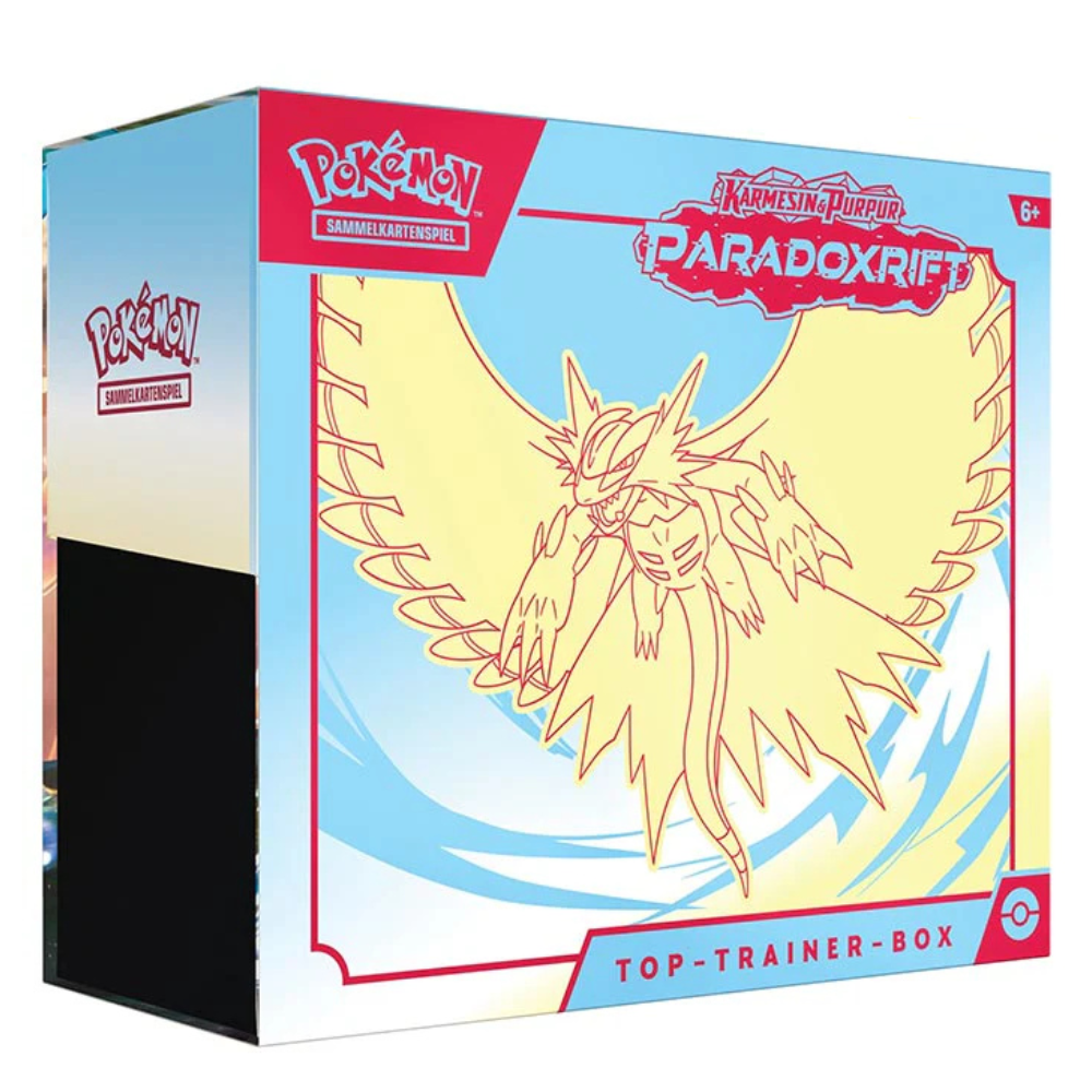 Pokemon Paradoxrift Donnersichel Top-Trainer Box TTB
