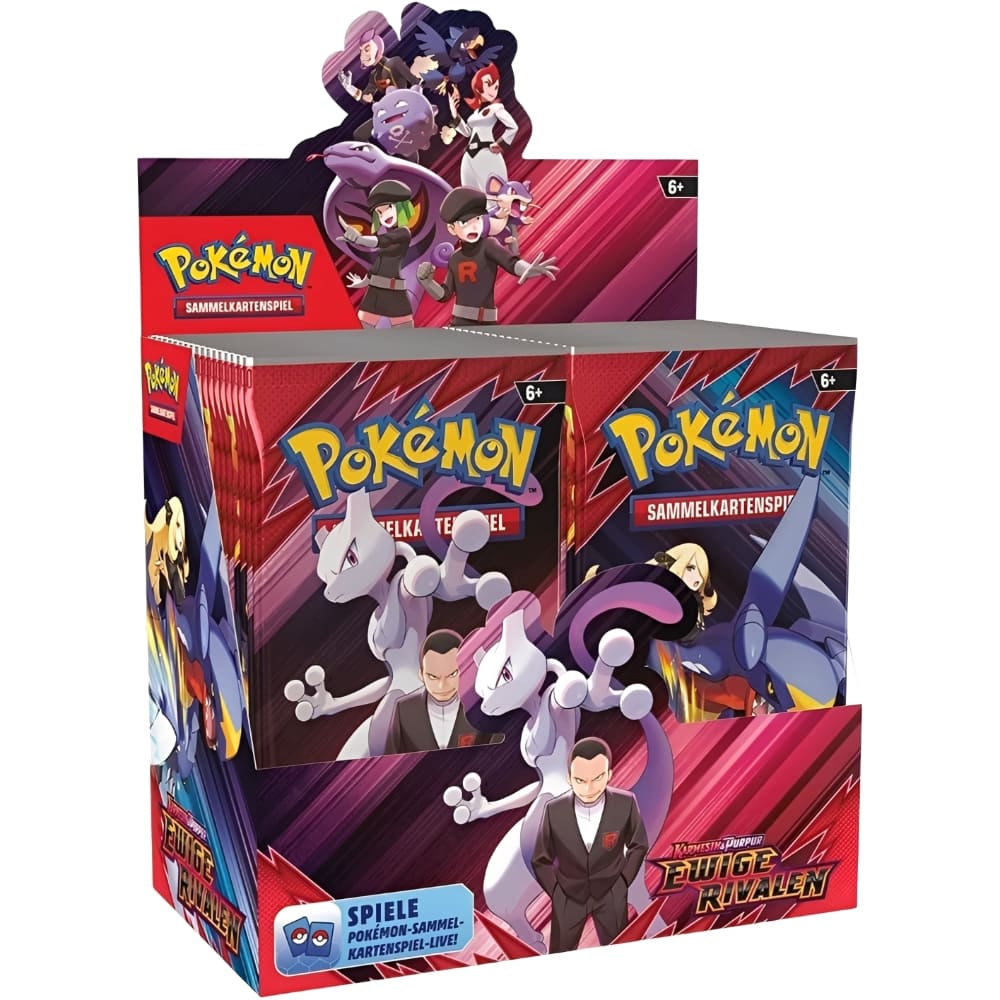 Pokemon Ewige Rivalen 36er Booster Display