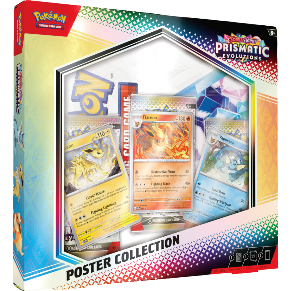 Pokemon Prismatische Entwicklung Poster Kollektion