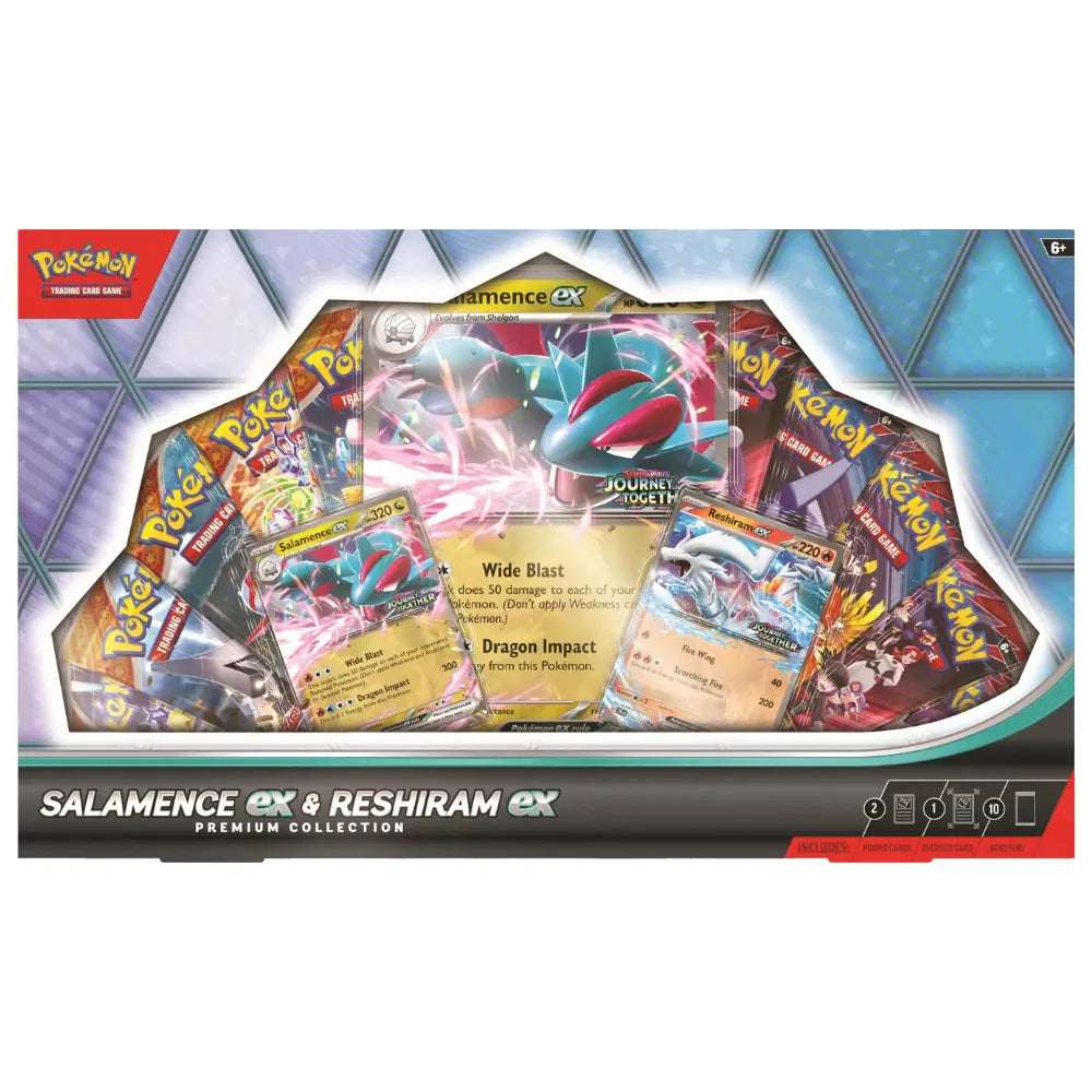 Pokemon Salamence EX & Reshiram EX Premium Collection EN
