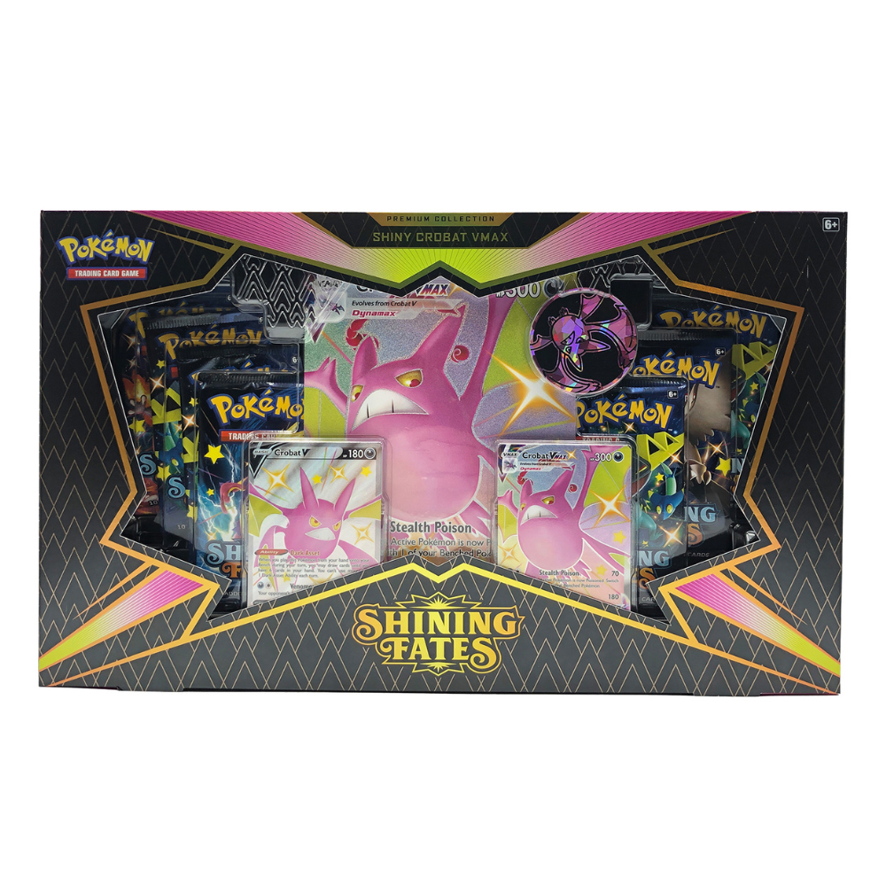 Pokemon Shining Fates: Shiny Crobat Vmax Collection