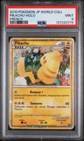 PSA9 - Pikachu French (JP PW World Collection) *DOUBLE SWIRL*