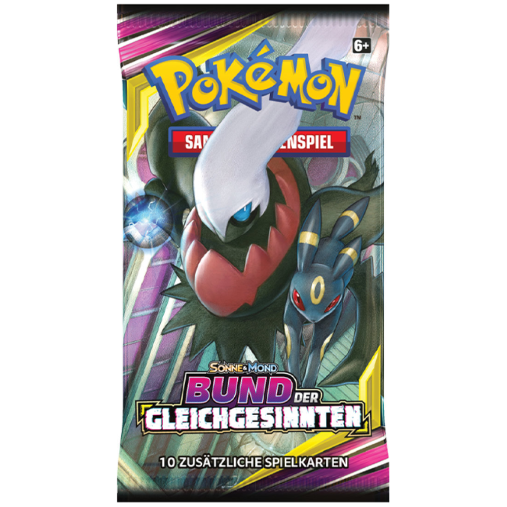 Pokemon Sonne & Mond Bund der Gleichgesinnten Einzelbooster