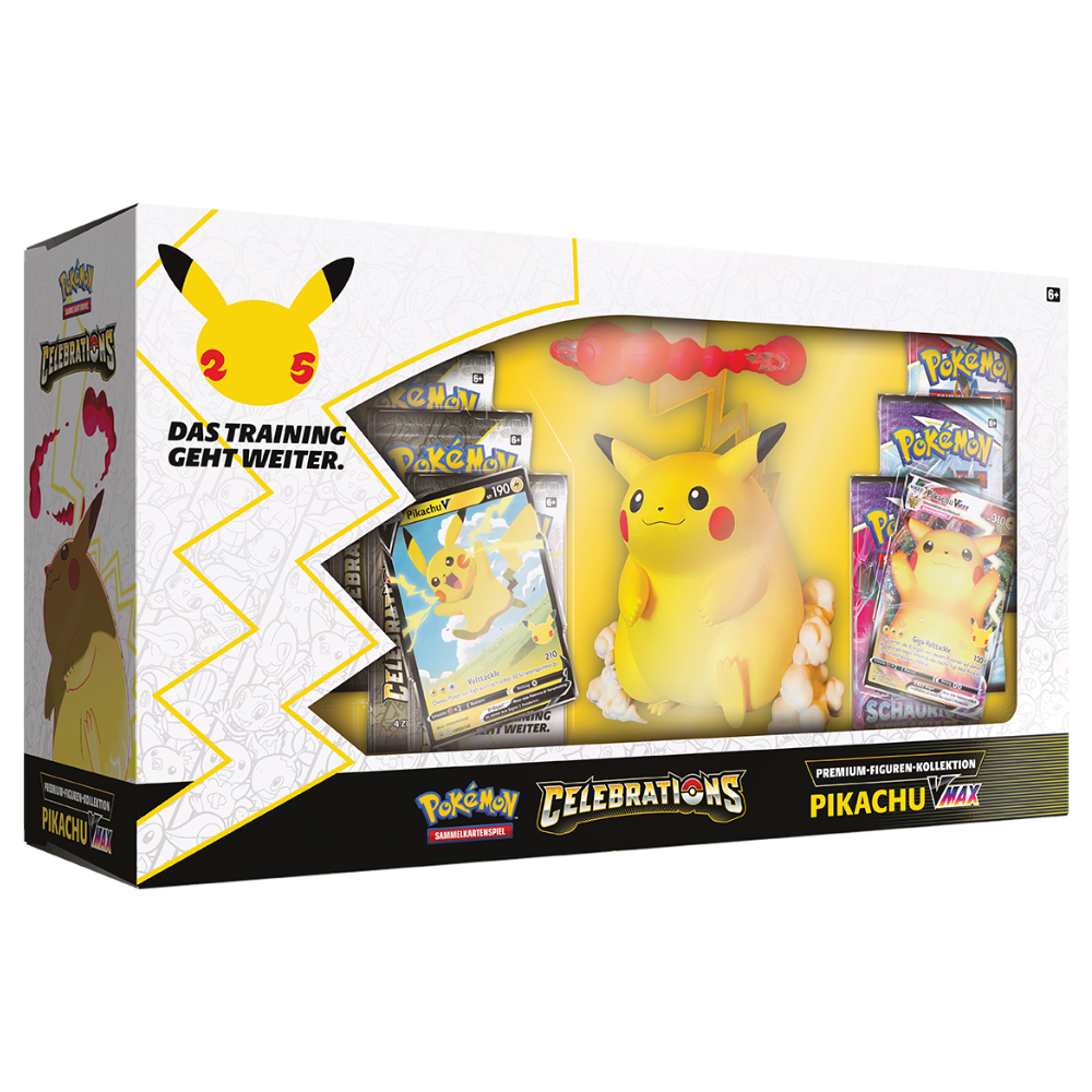 Pokemon Celebrations Pikachu VMAX Figuren Kollektion
