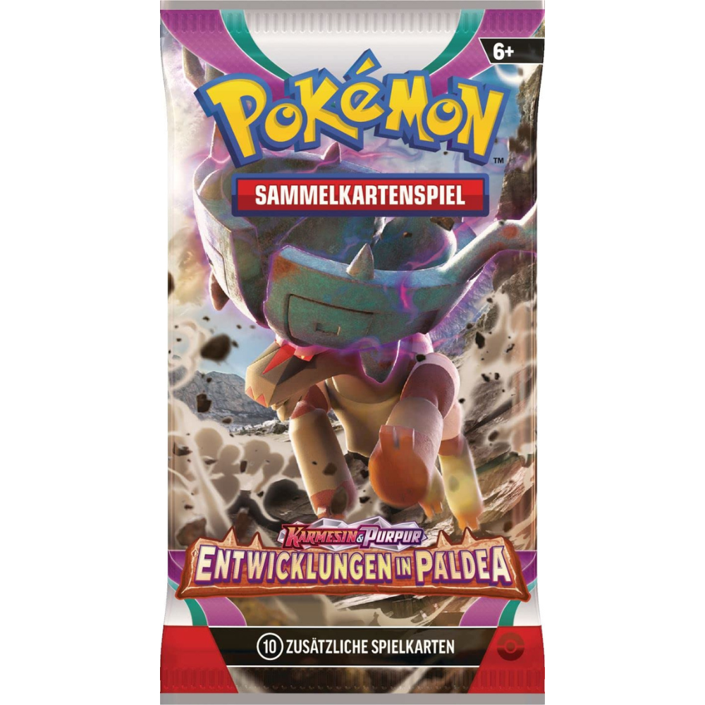 Pokemon Entwicklungen in Paldea Einzelbooster