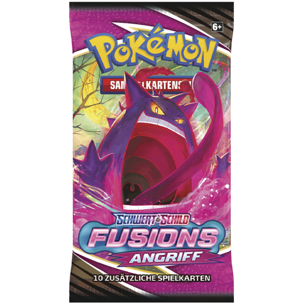 Pokemon Schwert & Schild Fusionsangriff Einzelbooster