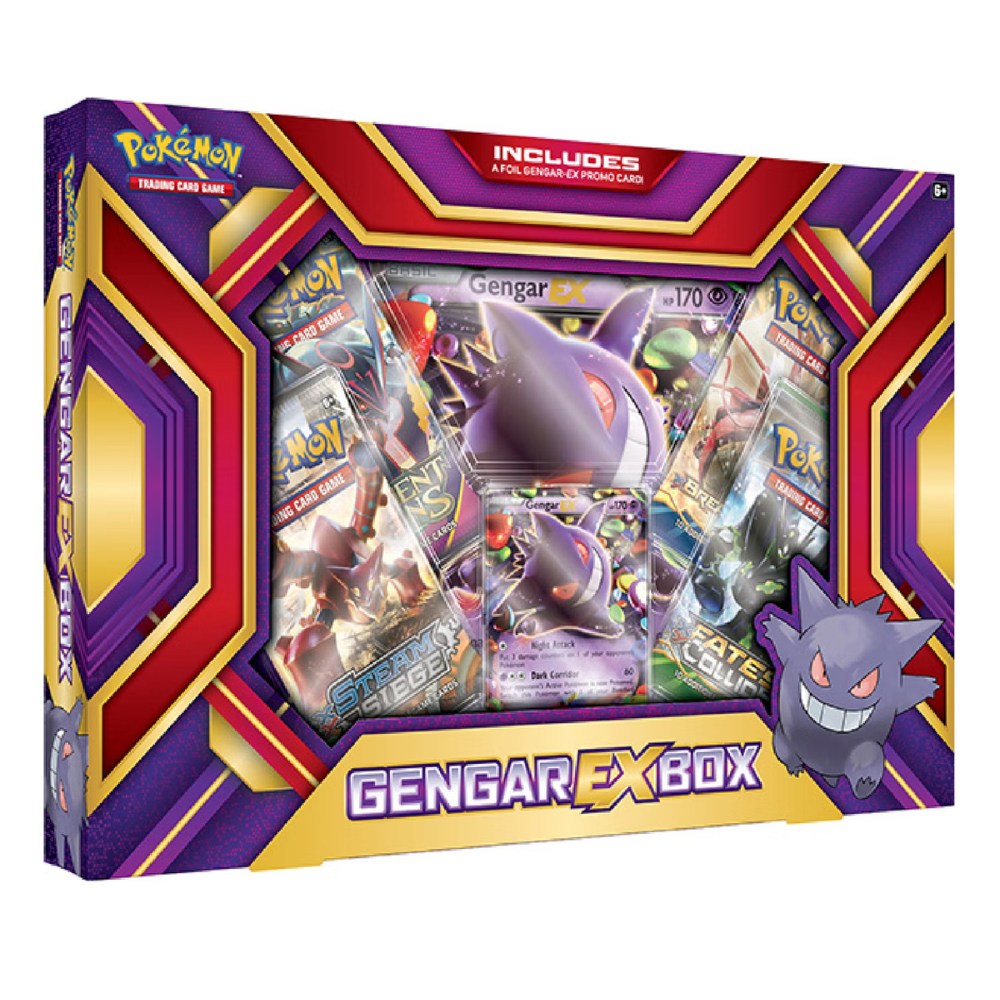 Pokemon Gengar EX Box *Beschädigt*