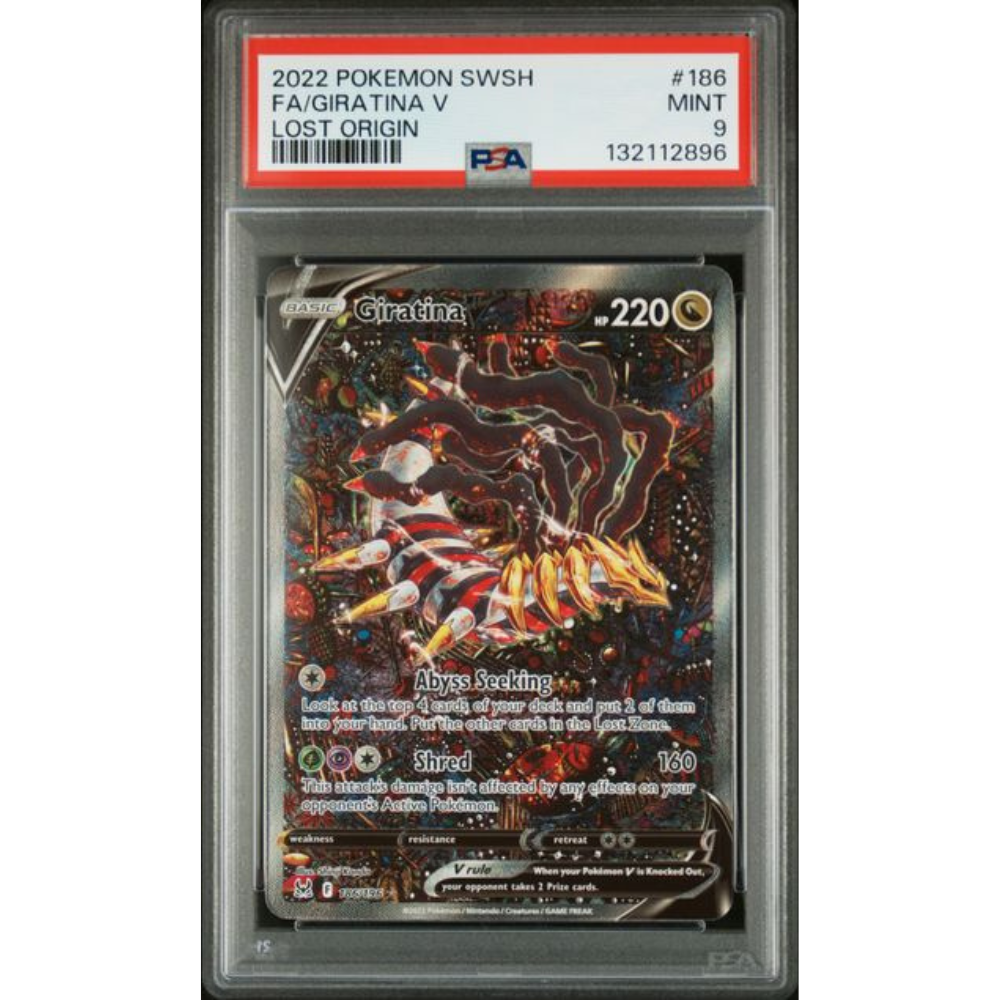 PSA9 - Giratina V (LOR 186)