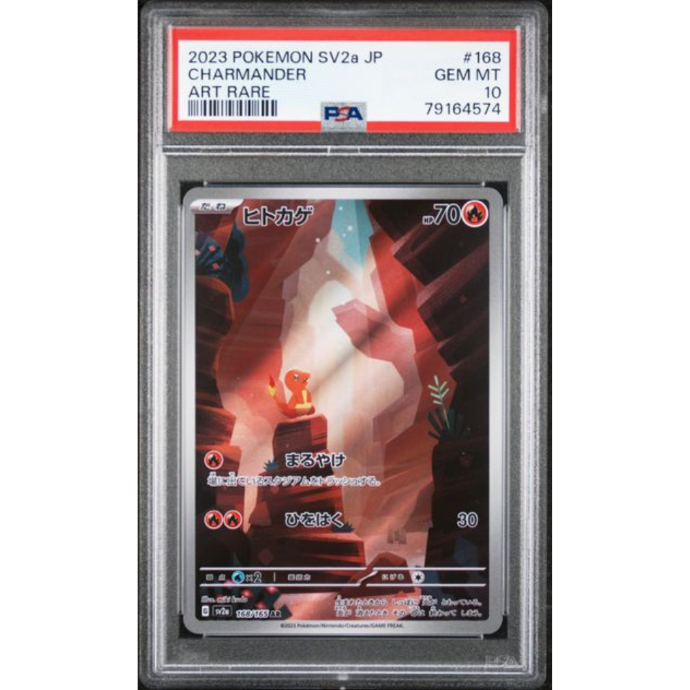 PSA10 - Charmander (sv2a 168)