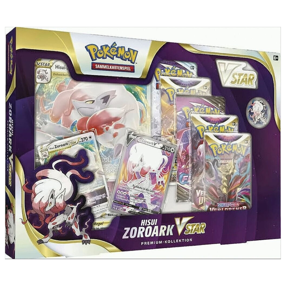 Pokemon Hisui Zoroark VStar Premium Kollektion