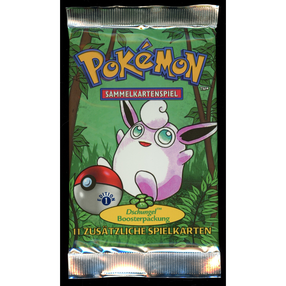 Pokemon Jungle 1st Edition DE Einzelbooster