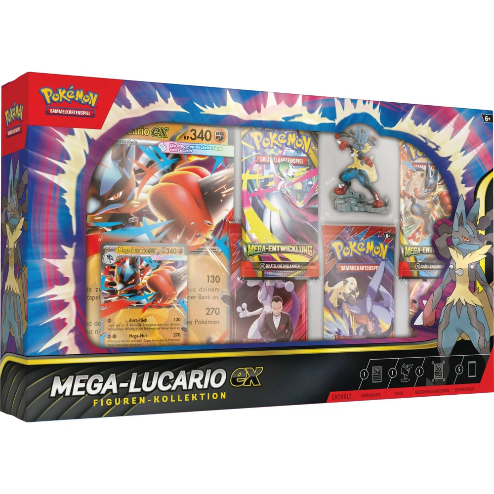 Pokemon Mega Lucario ex Spezial Figuren Kollektion