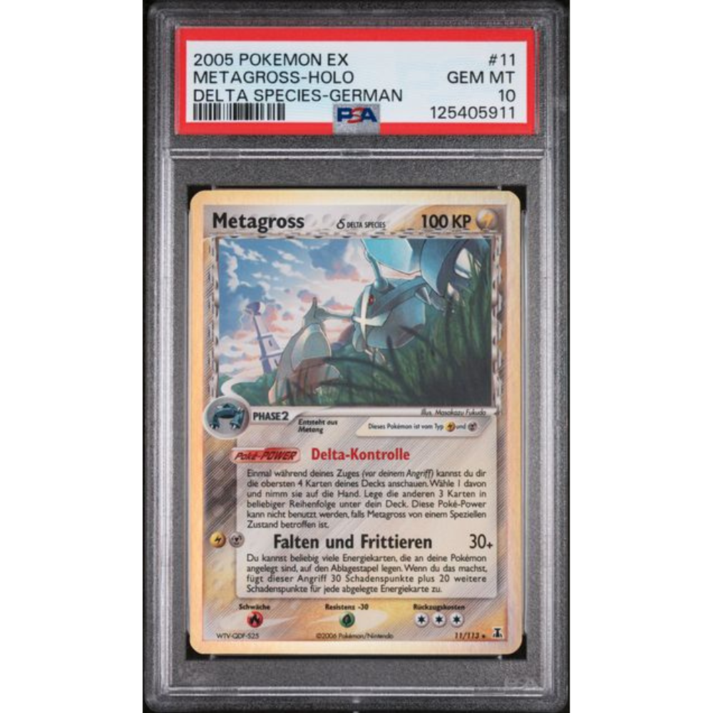 PSA10 - Metagross Delta Species (DS 11) - POP 1