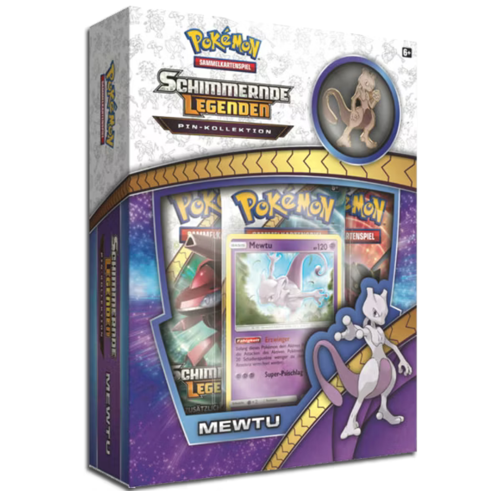 Pokemon Schimmernde Legenden - Mewtu Pin Box