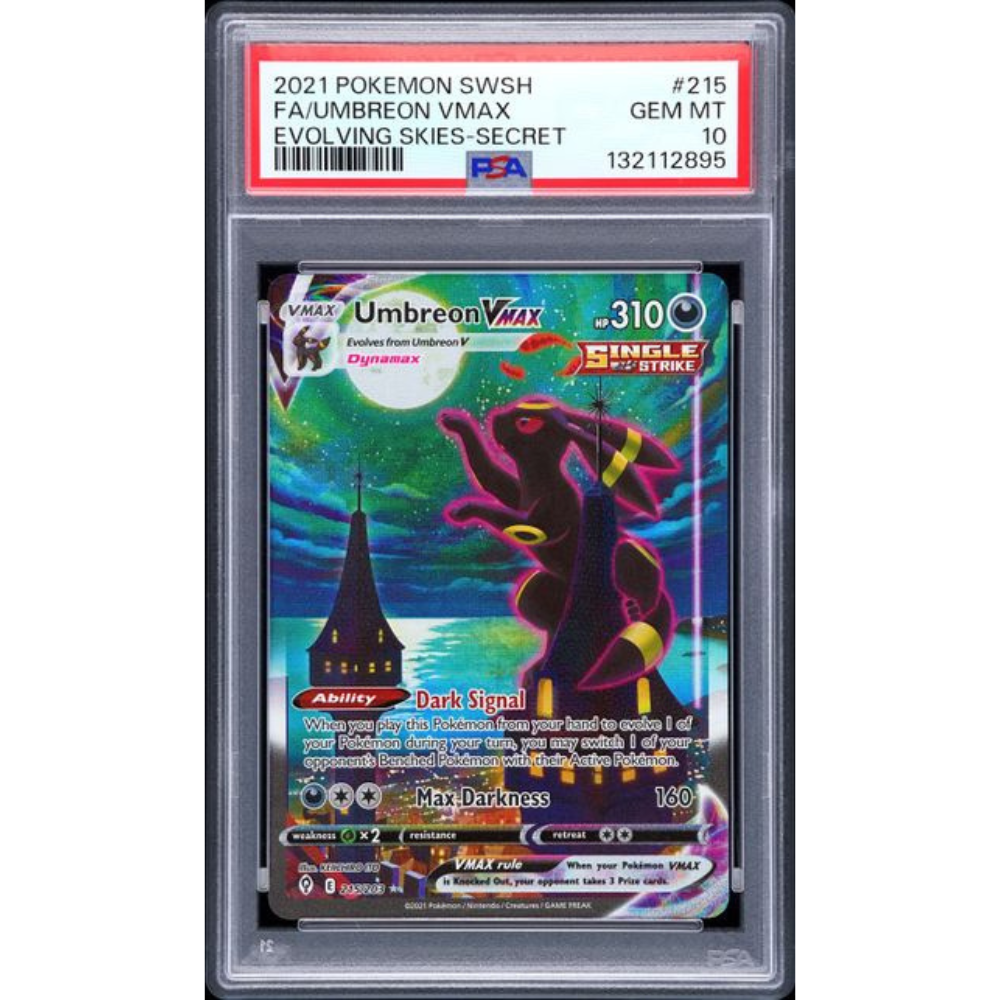 PSA10 - Umbreon Vmax / Moonbreon (EVS 215)