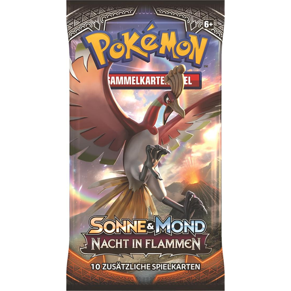 Pokemon Nacht in Flammen Einzelbooster