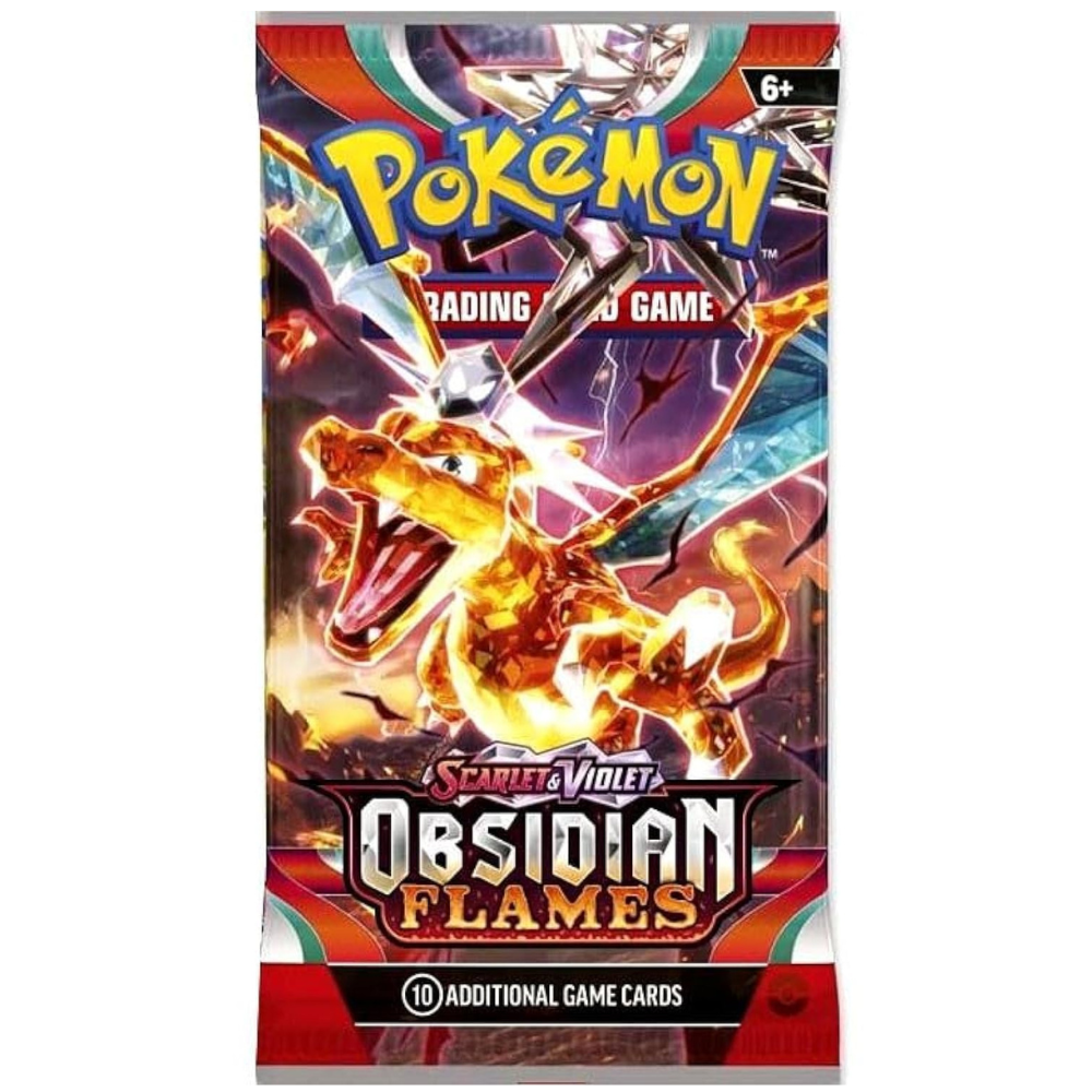Pokemon Obsidian Flames EN Einzelbooster