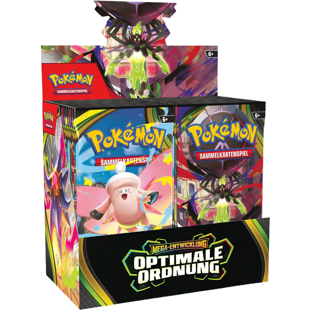 Pokemon Optimale Ordnung Display