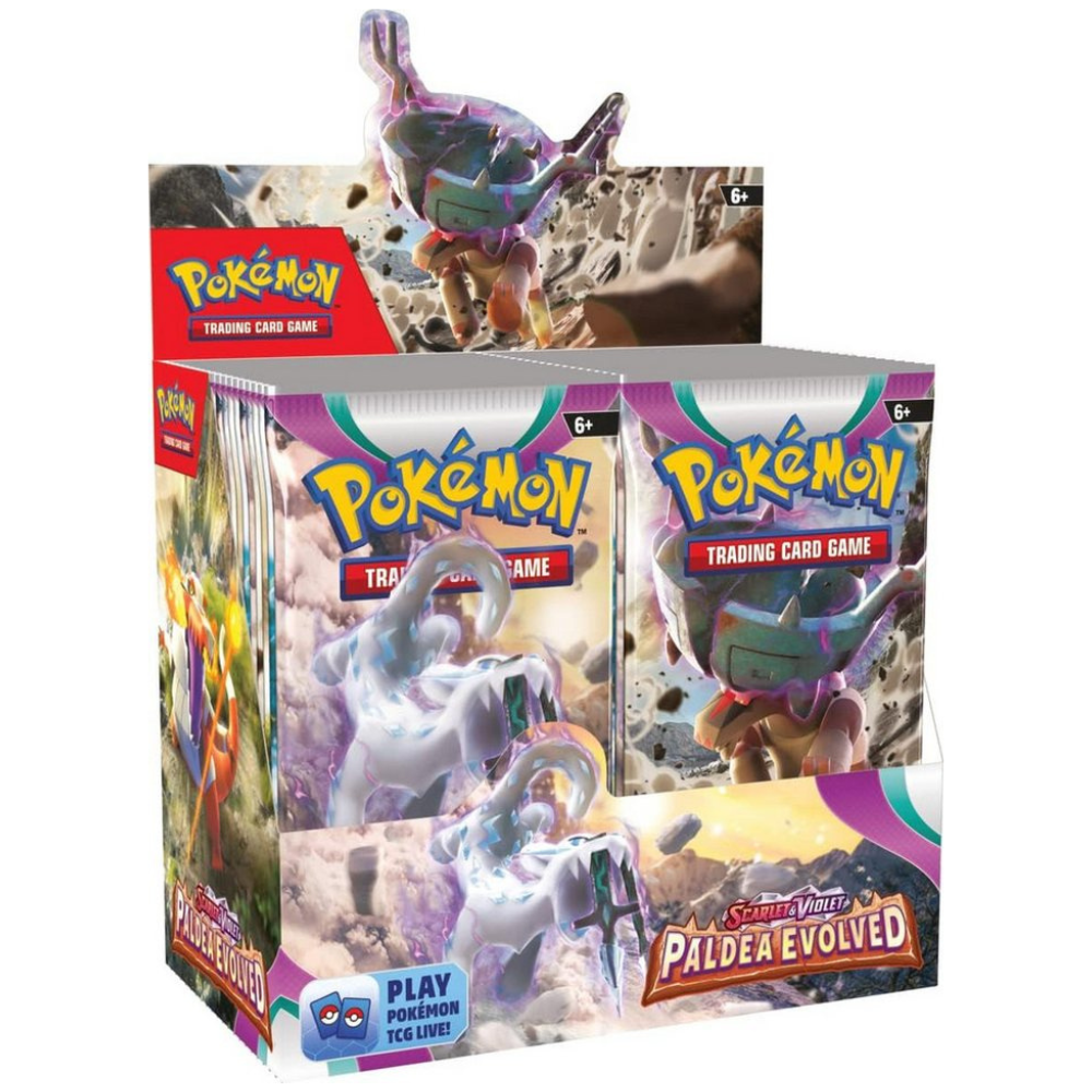 Pokemon Paldea Evolved Display EN