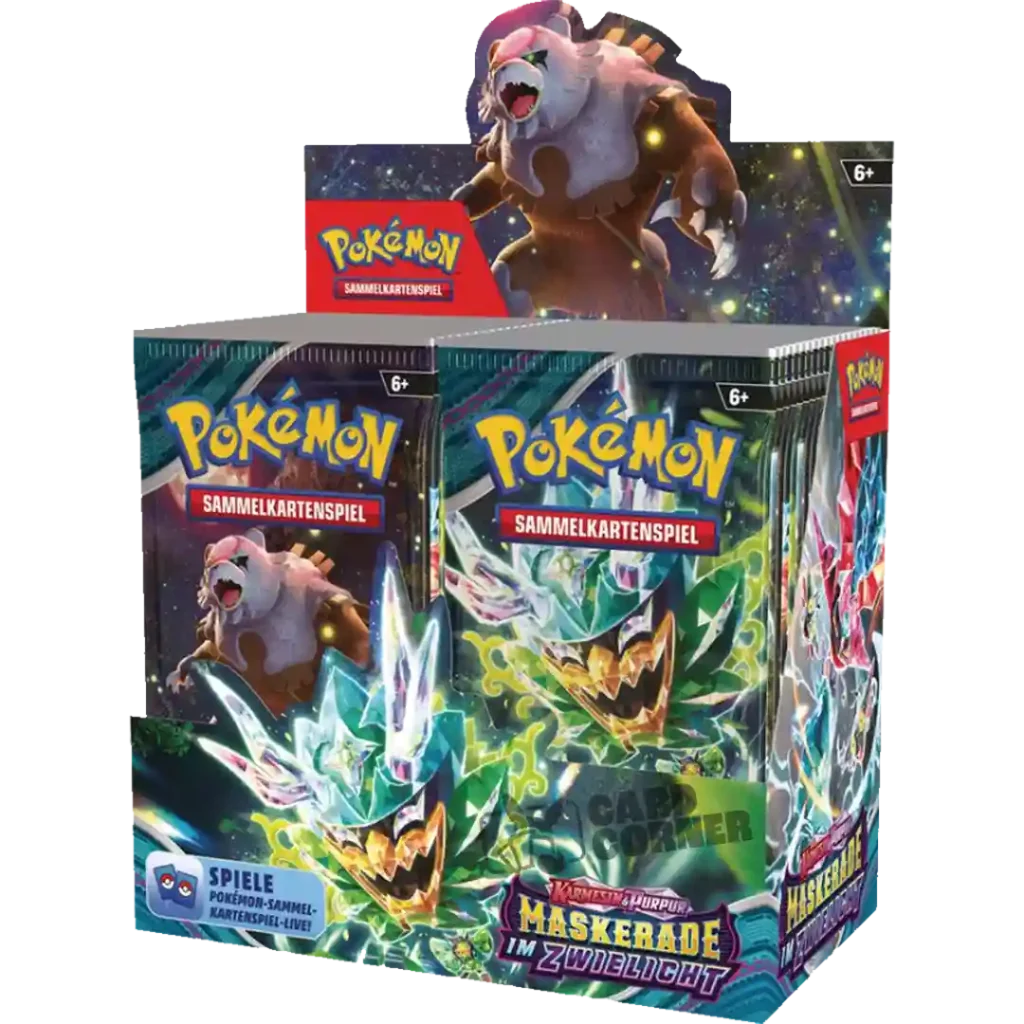 Pokemon Maskerade im Zwielicht Display