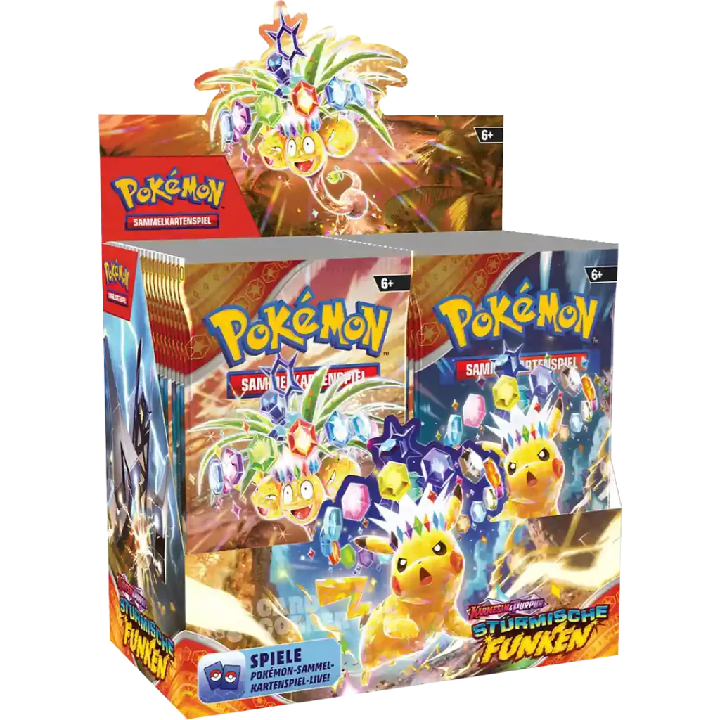 Pokemon Stürmische Funken 36er Booster Display