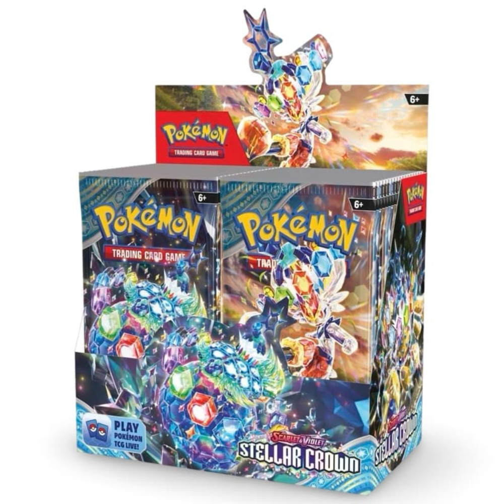 Pokemon Stellar Crown Display EN