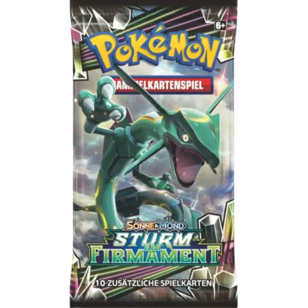 Pokemon Sonne & Mond Sturm Am Firmament Einzelbooster
