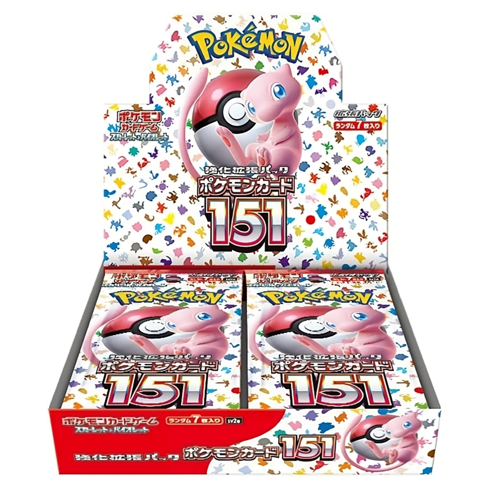 Pokemon sv2a 151 JP Display