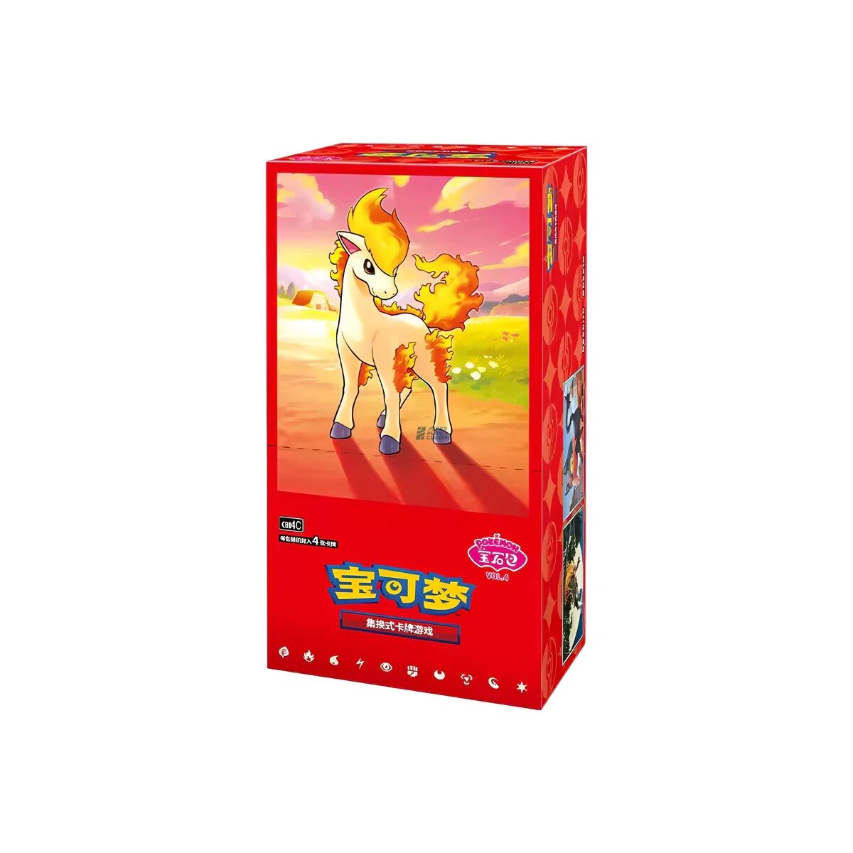 Pokemon Gem Pack Vol. 4 CBB4C Display