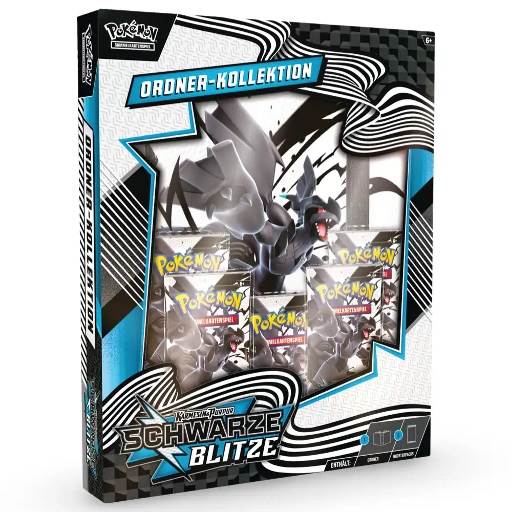 Pokemon Schwarze Blitze Ordner Kollektion